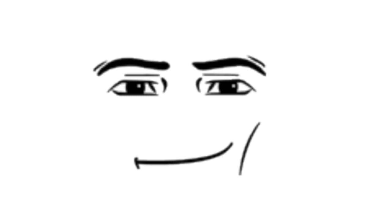 Roblox Man Face meme template - Roblox Man Face