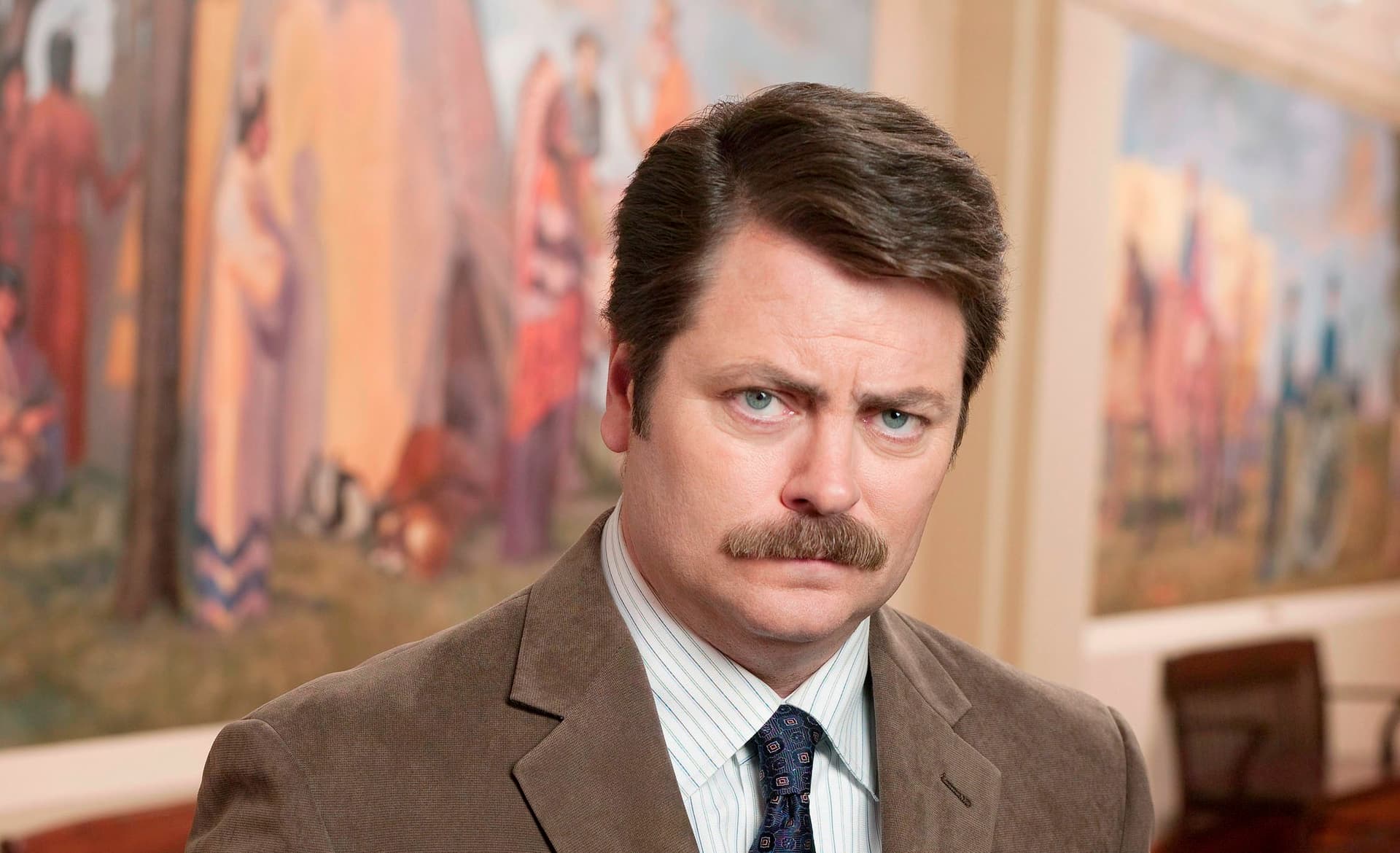 Ron Swanson meme template - Ron Swanson