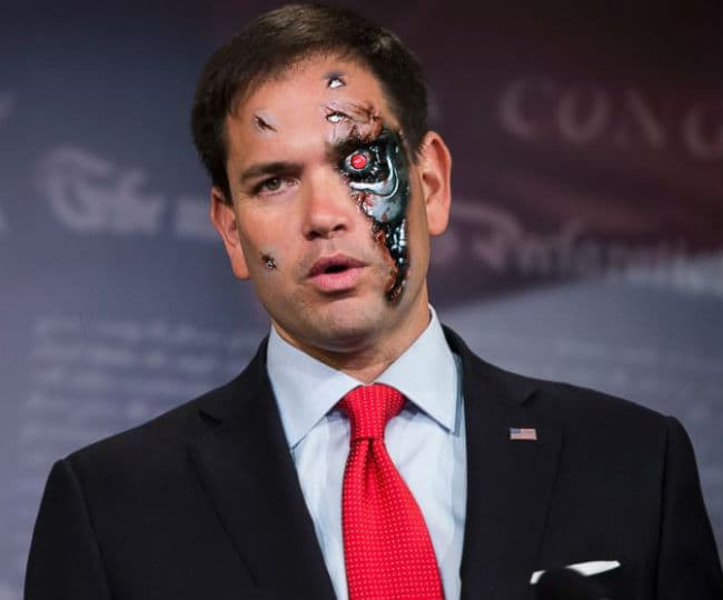 Rubio Robot meme template - Rubio Robot