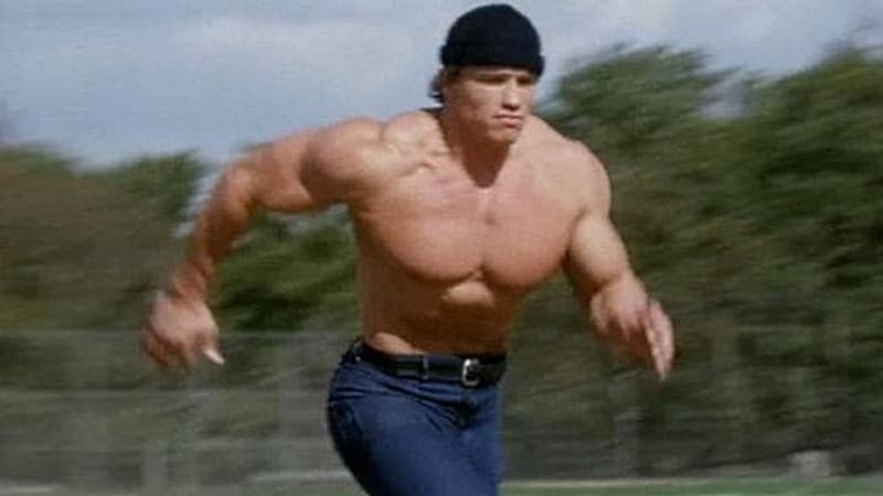 Running Arnold Schwarzenegger meme template - Running Arnold Schwarzenegger
