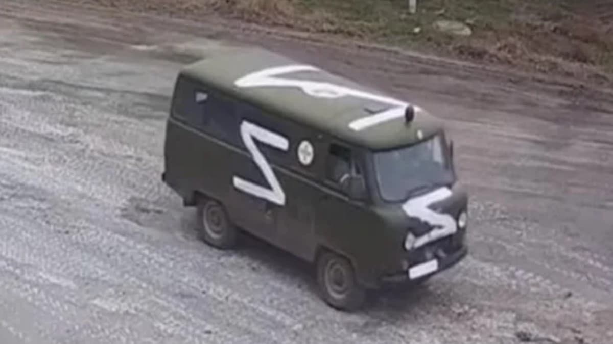 Russian Z Military Symbol meme template - Russian Z