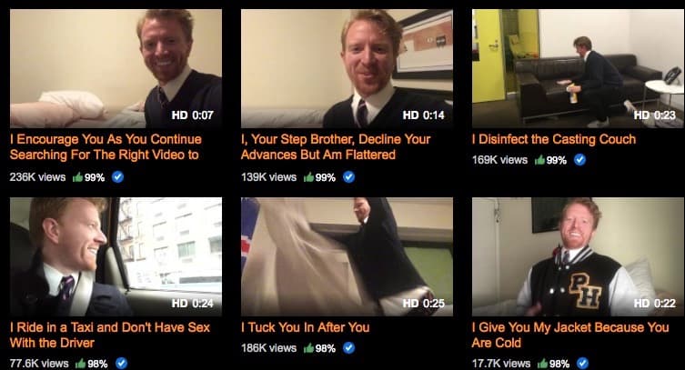 Ryan Creamer's Pornhub Channel meme template - Ryan Creamer