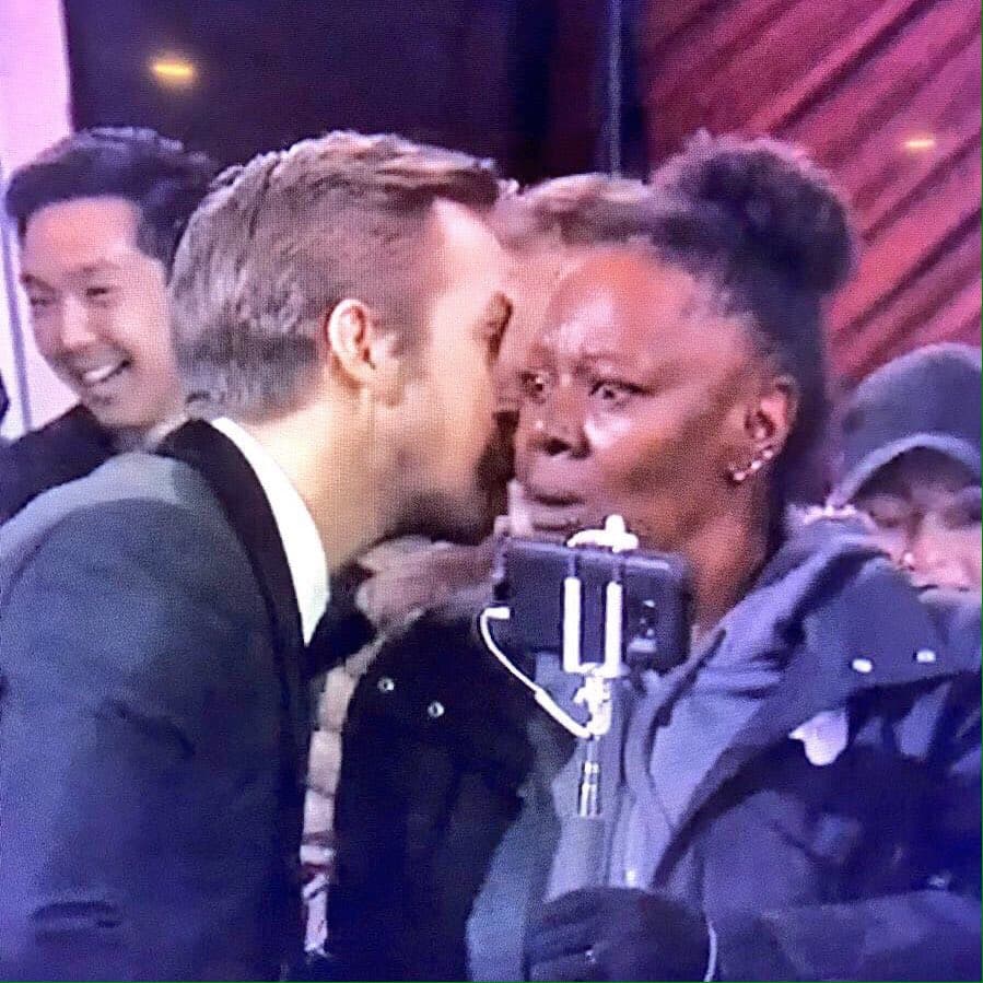 Ryan Gosling Whispering meme template - Ryan Gosling Whispering