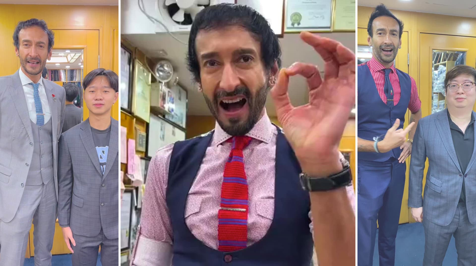 Sam's Tailor / Samstailor / Roshan Melwani meme template - Sam's Tailor