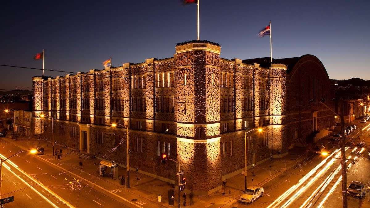 San Francisco Armory / Kink Castle meme template - San Francisco Armory