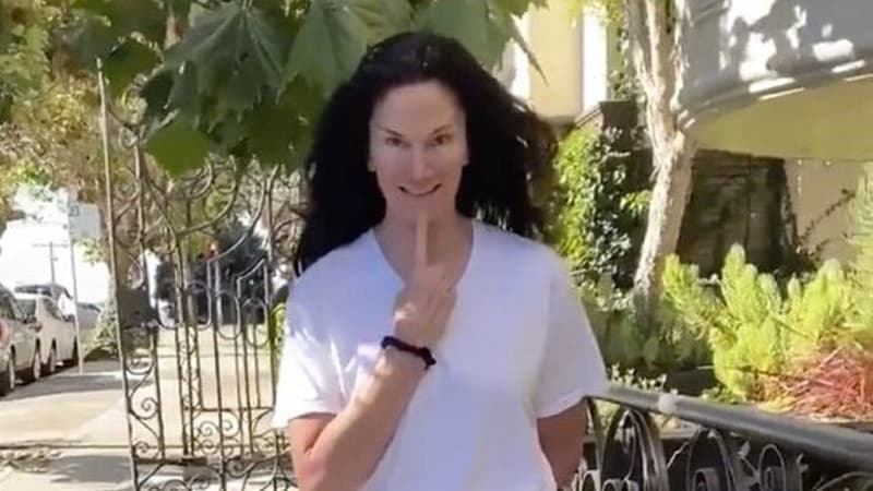 San Francisco Karen meme template - San Francisco Karen