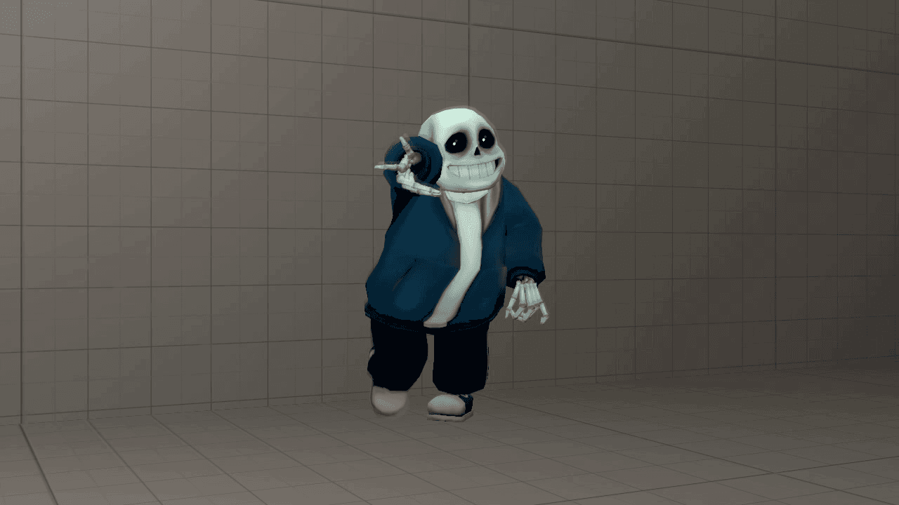 Sans Fortnite Dance meme template - Sans Fortnite Dance