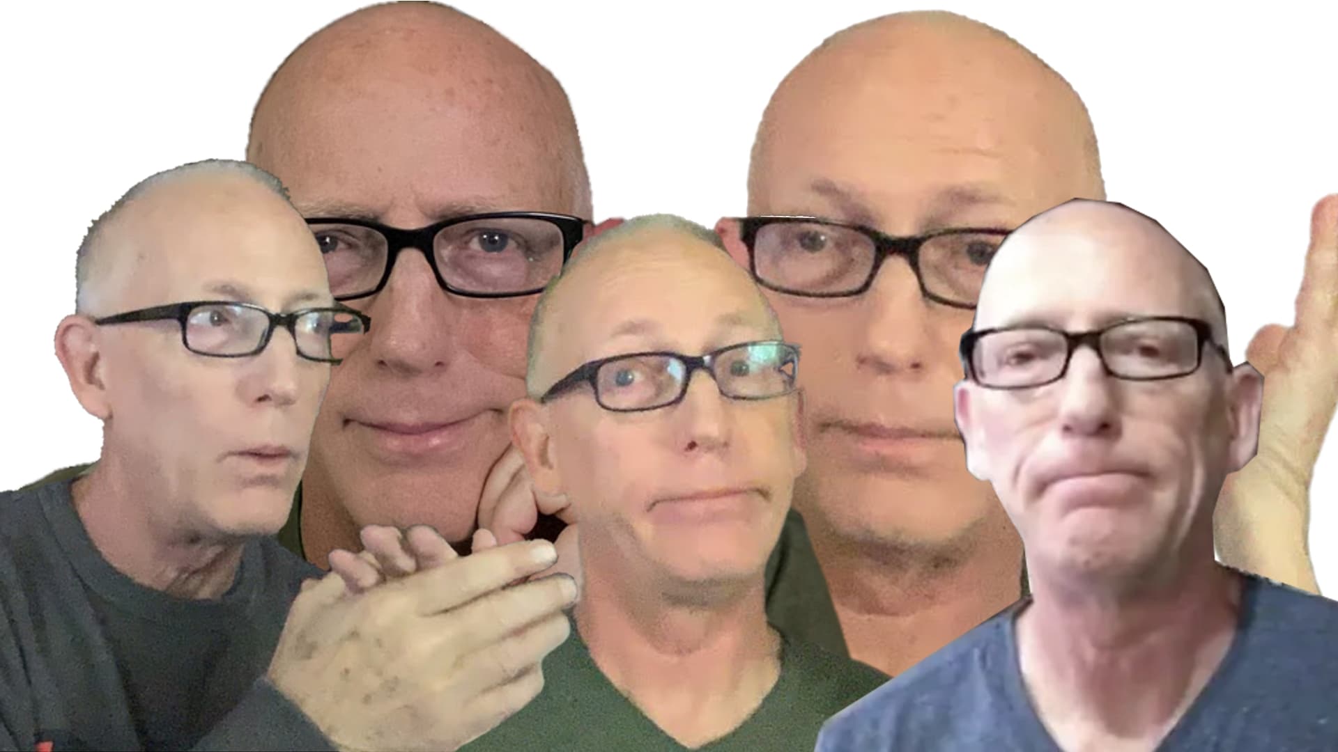 Scott Adams Is Right / Scott Adams Cutouts meme template - Scott Adams Is Right