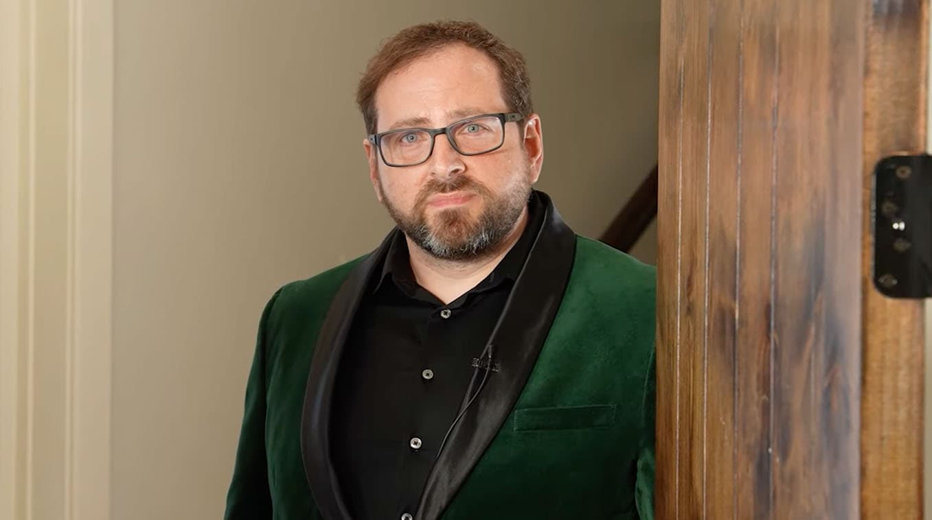 Scott Cawthon's MatPat Final Theory Cameo meme template - Scott Cawthon MatPat Cameo