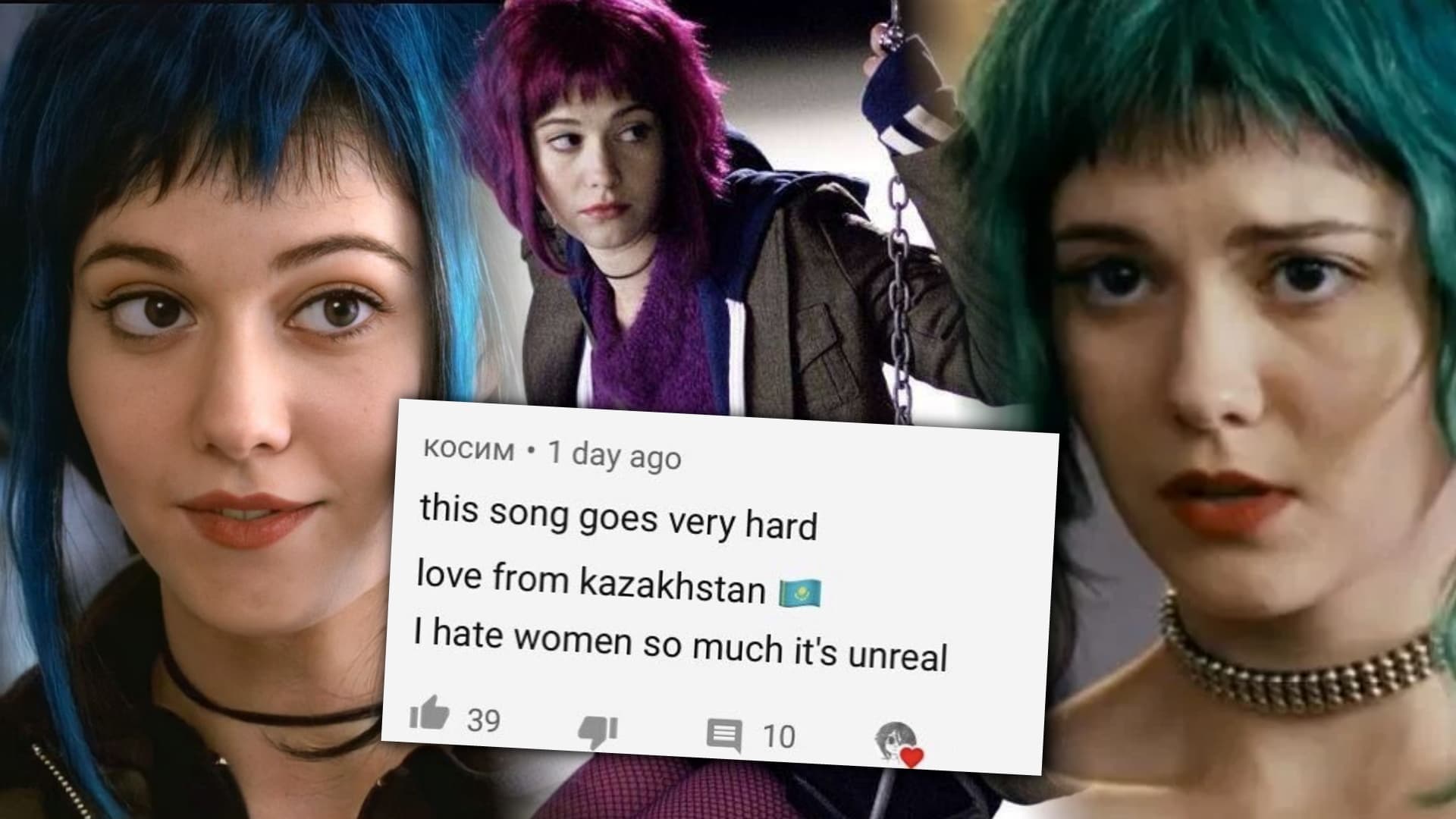 Scott Pilgrim vs. the World Ruined a Whole Generation of Women meme template - Scott Pilgrim