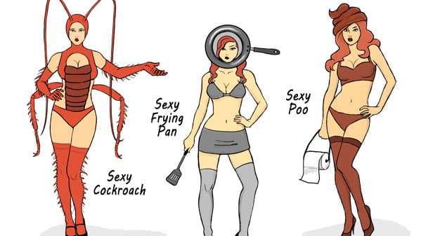 Sexy Halloween Costume Parodies meme template - Sexy Halloween Costume