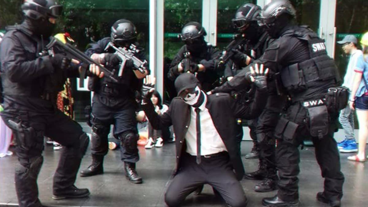 Shadman Arrested For Assault meme template - Shadman Arrested