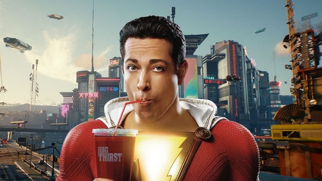 Shazamposting meme template - Shazamposting