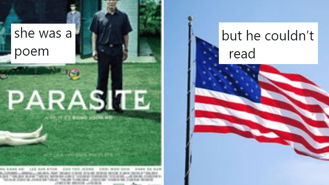 She Was Poetry But He Couldn't Read meme template - She Was Poetry