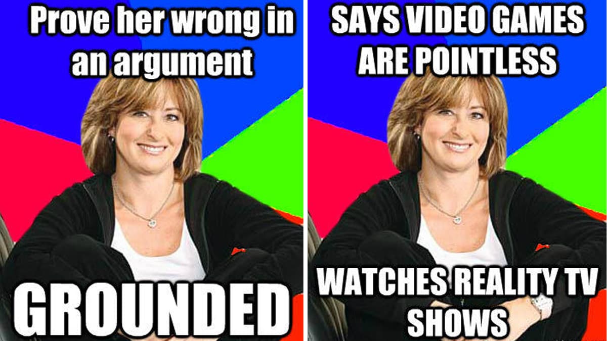 Sheltering Suburban Mom meme template - Sheltering Suburban Mom