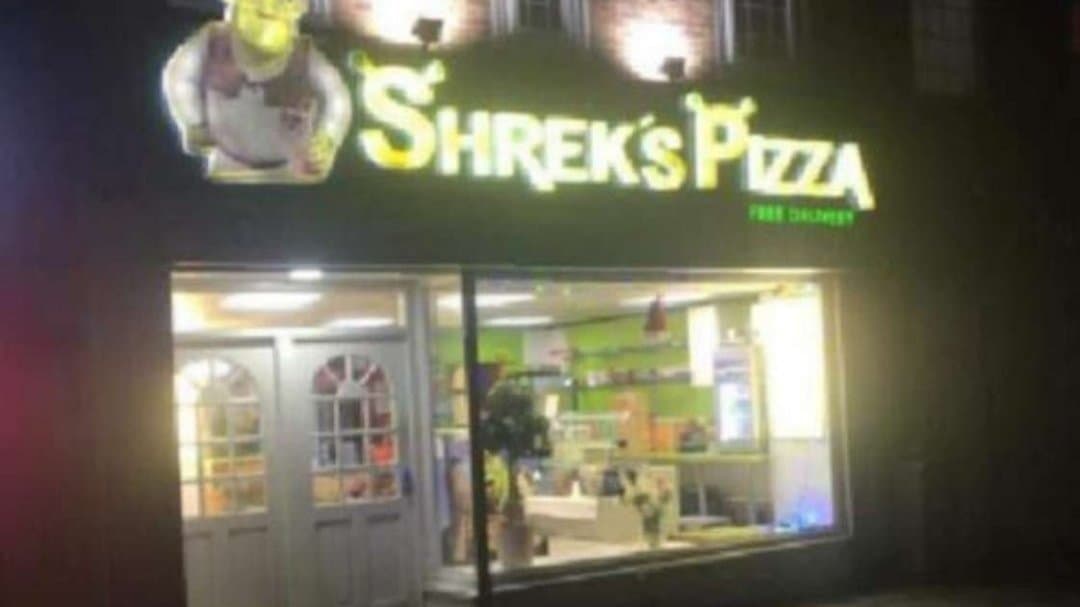 Shrek's Pizza meme template - Shrek's Pizza