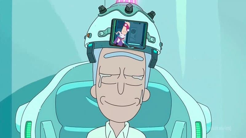 Simple Rick's Fondest Memory meme template - Simple Rick