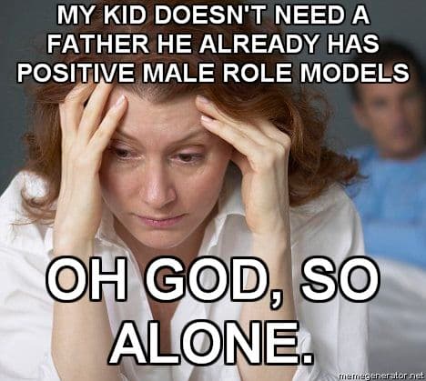 Single Mom / Depressed Mom meme template - Single Mom