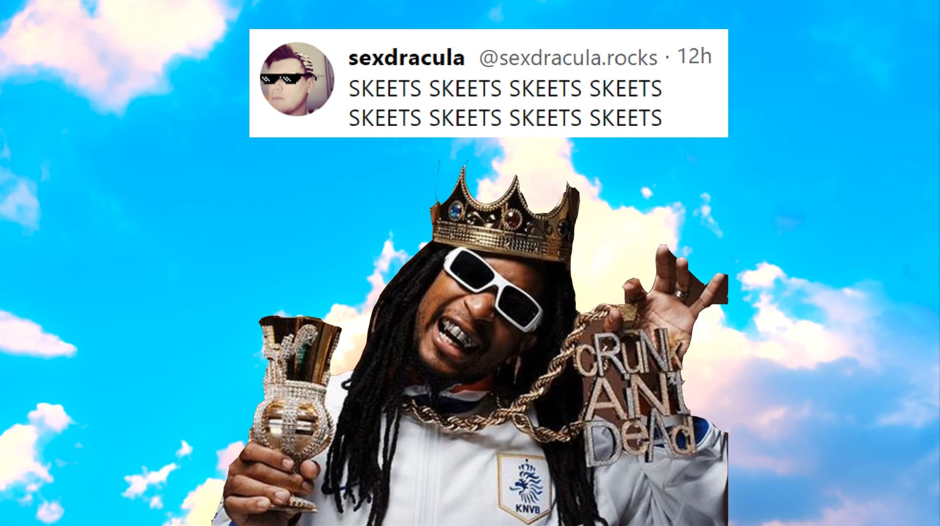 Skeet (Bluesky Slang) meme template - Skeet Bluesky