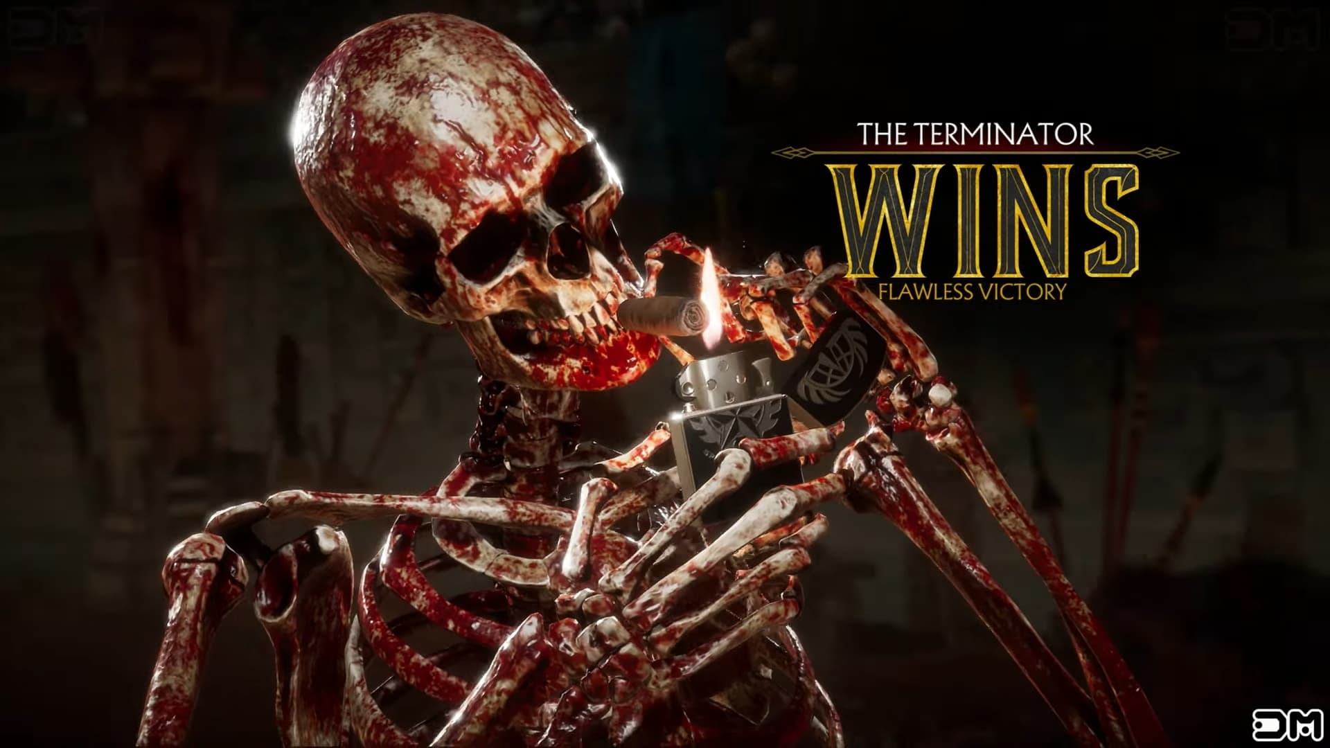 Skeleton Smoking a Cigar meme template - Skeleton Smoking a Cigar