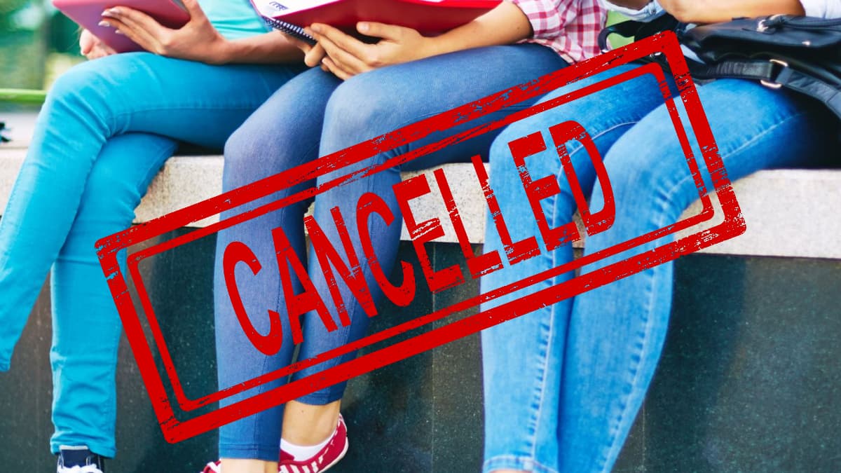 Skinny Jeans Are Canceled meme template - Skinny Jeans Are Canceled