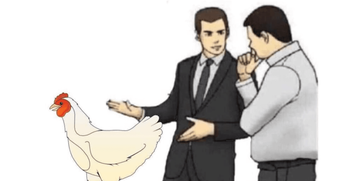Slaps Chicken at 3275.95 MPH meme template - Slap Chicken