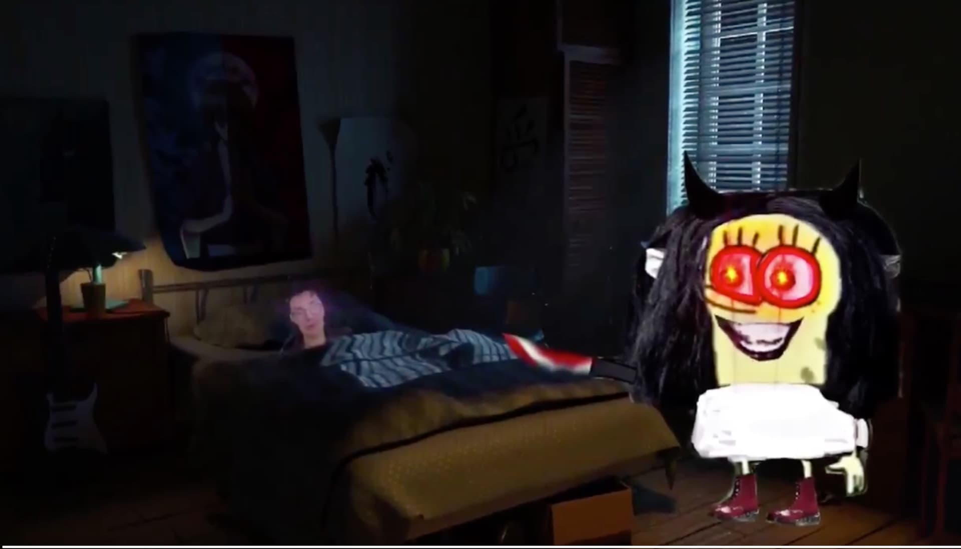 Sleep Paralysis Demon meme template - Sleep Paralysis Demon Maker