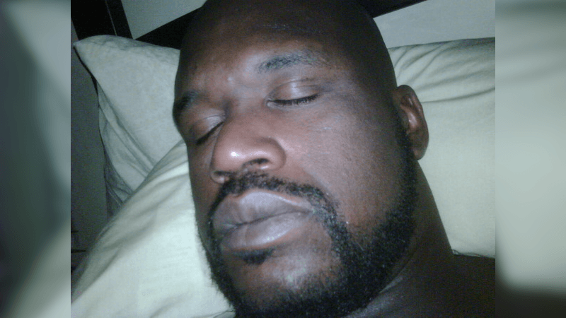 Sleeping Shaq meme template - Sleeping Shaq