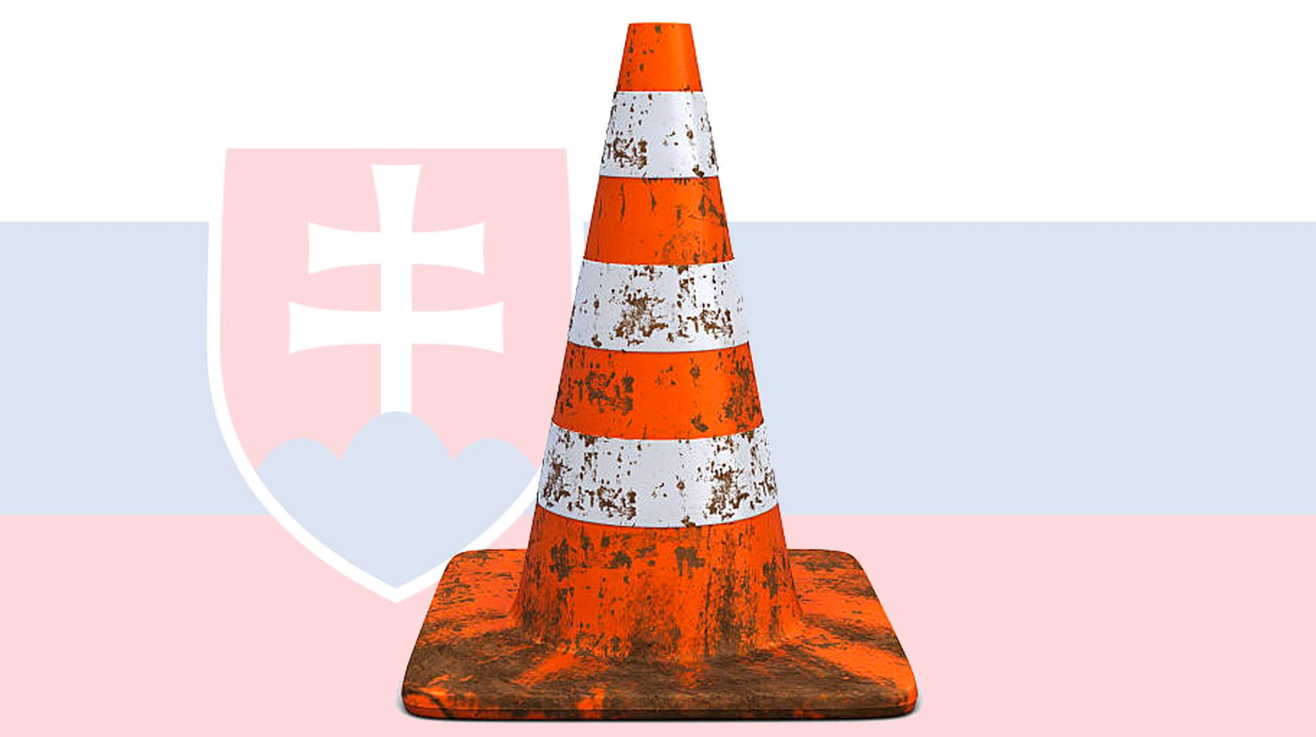Slovakian Traffic Cone meme template - Slovakian Traffic Cone Maker