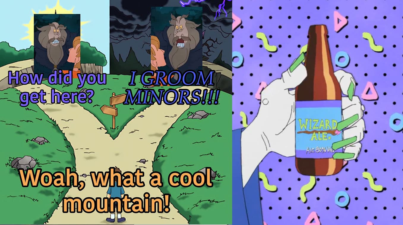 So This Is Where Major Cloog Lives— I Groom MINORS meme template - Major Cloog