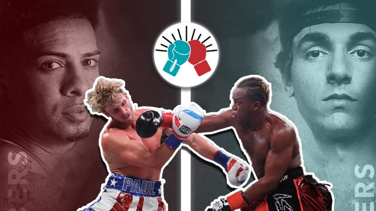 Social / Influencer Boxing meme template - Social Influencer Boxing