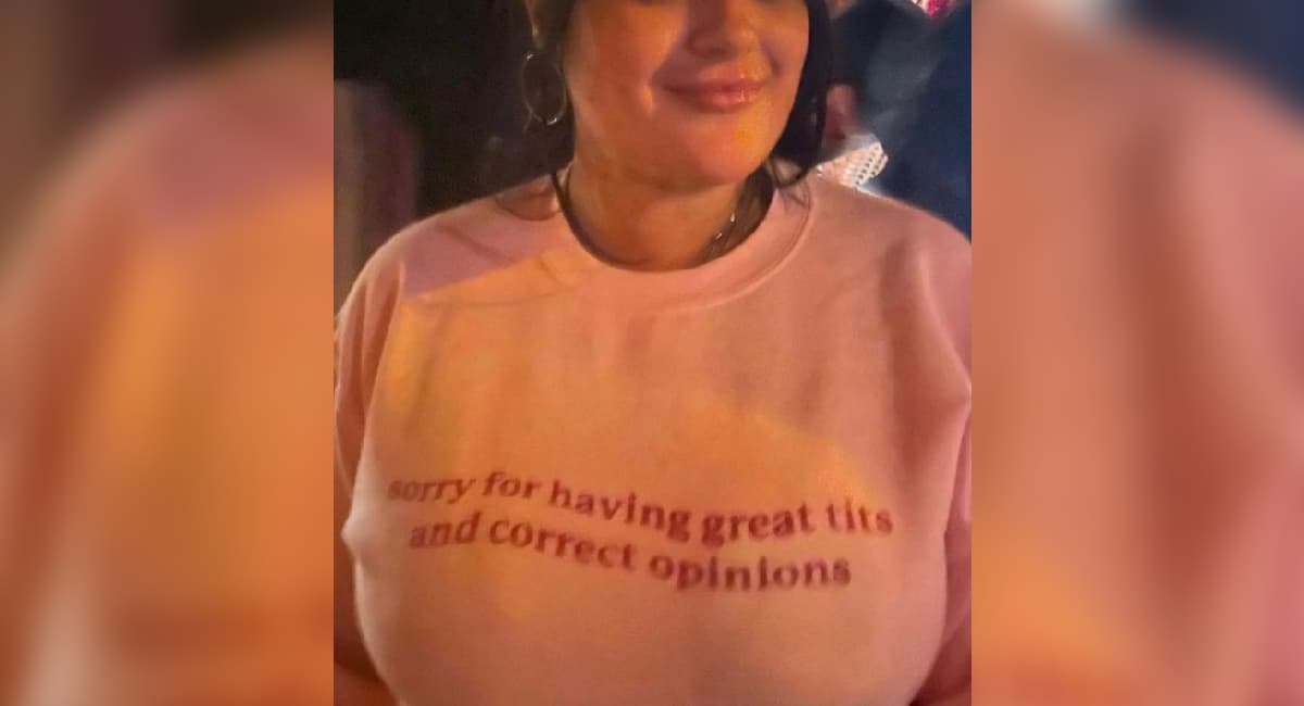 Sorry For Having Great Tits and Correct Opinions meme template - Sorry For Having Great Tits