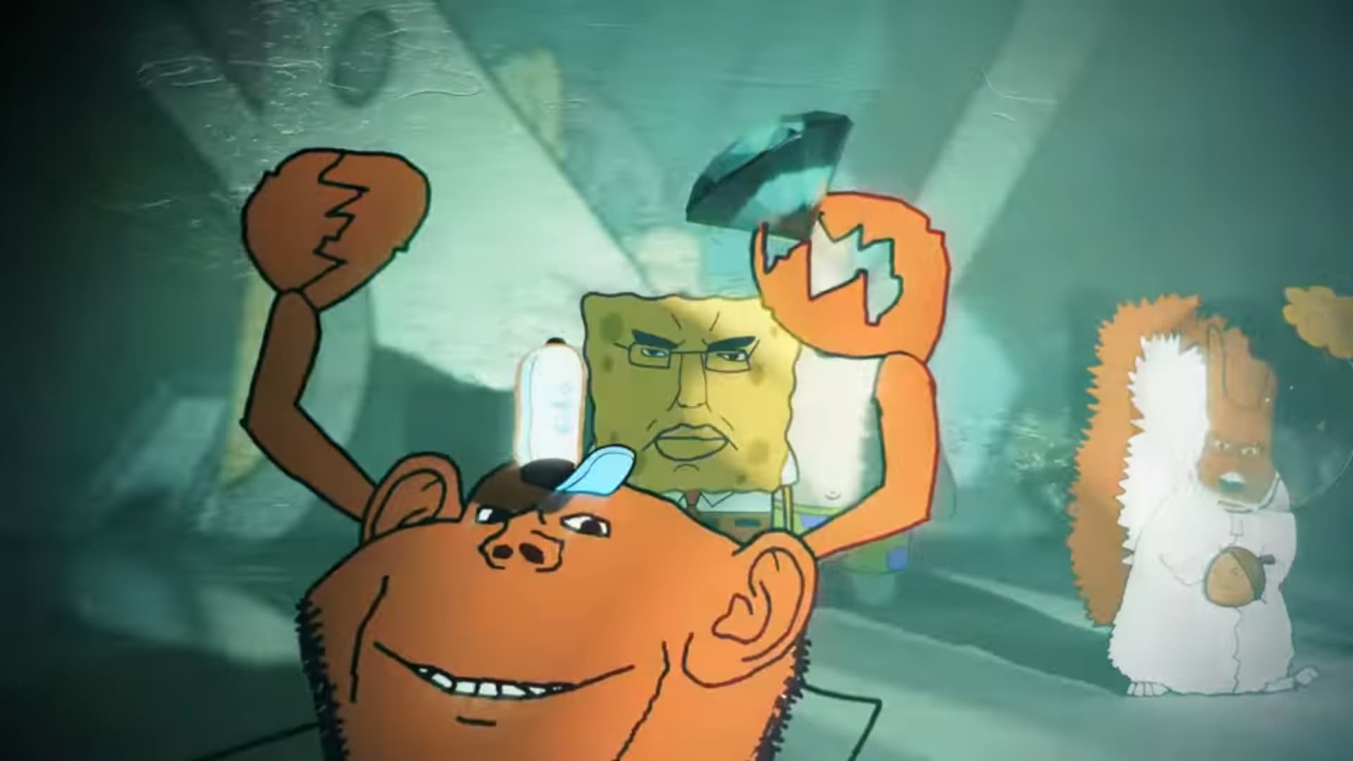 Soywave / ChudBob SoyPants meme template - Soywave