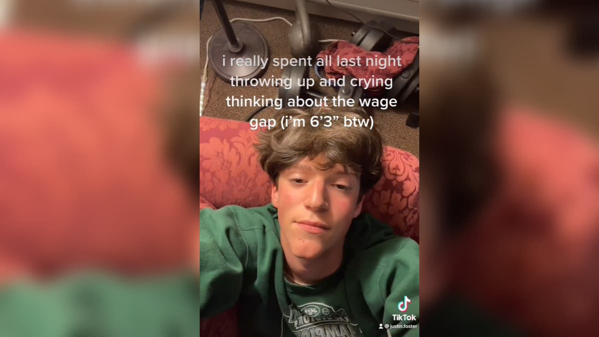 Spent All Last Night Crying About The Wage Gap (I'm 6'3" BTW) meme template - Wage Gap 6'3