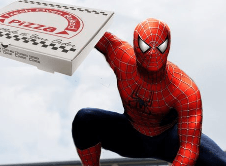 Spider-Man 2 Pizza Delivery Theme meme template - Spider-Man 2 Pizza Delivery