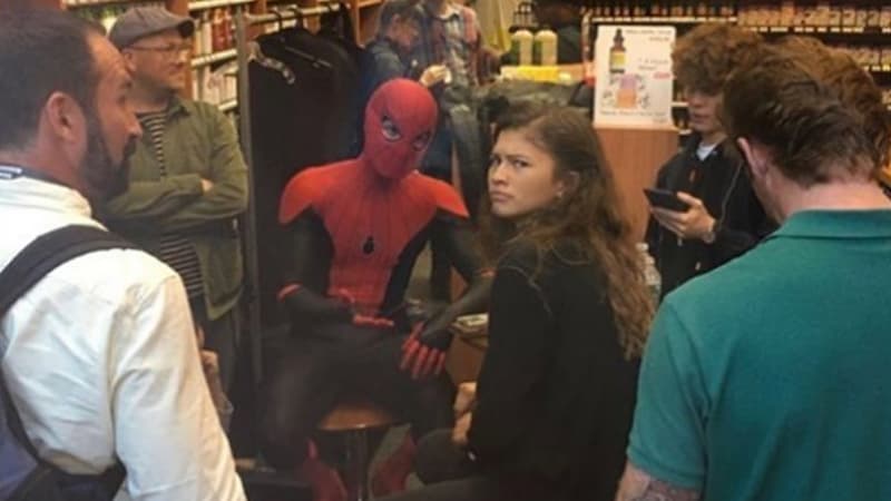 Spider-Man Explaining to Zendaya meme template - Spider-Man Explaining to Zendaya