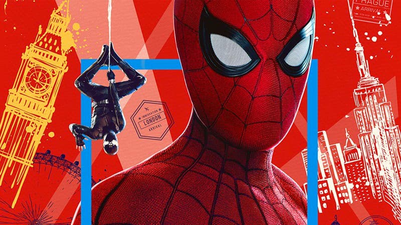 Spider-Man: Far From Home IMAX Poster Parodies meme template - Spider-Man Far From Home IMAX Poster