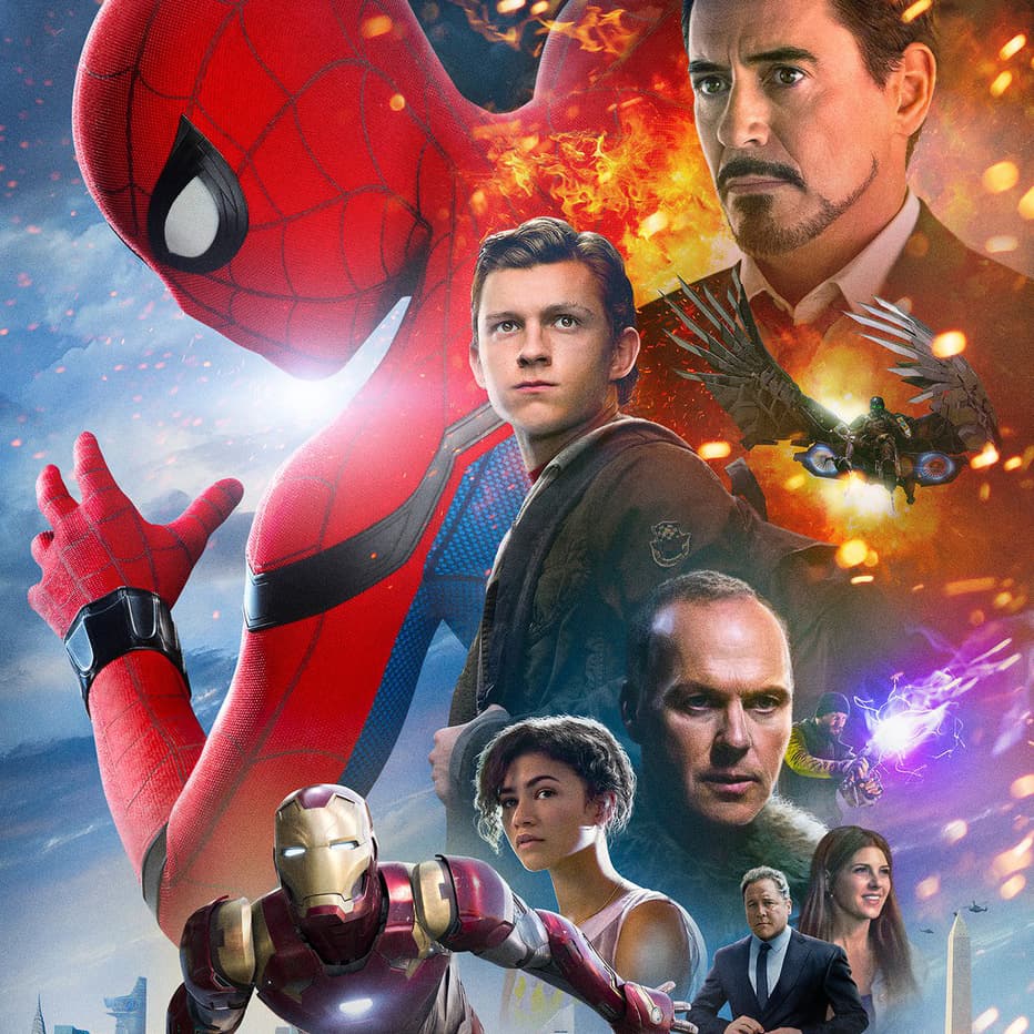 Spider-Man: Homecoming Poster Parodies meme template - Spider-Man Homecoming Poster