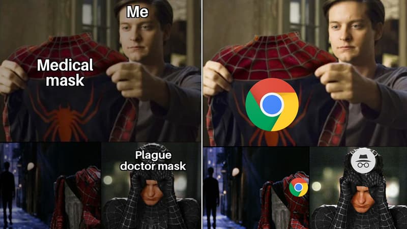 Spider-Man Throwing Away Classic Costume and Putting on Black Suit meme template - Spider-Man Black Suit