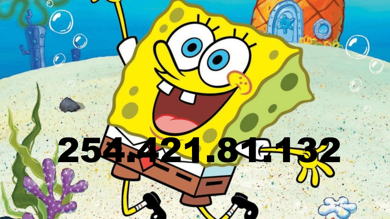 SpongeBob Doxxing Your IP Address meme template - SpongeBob IP Address