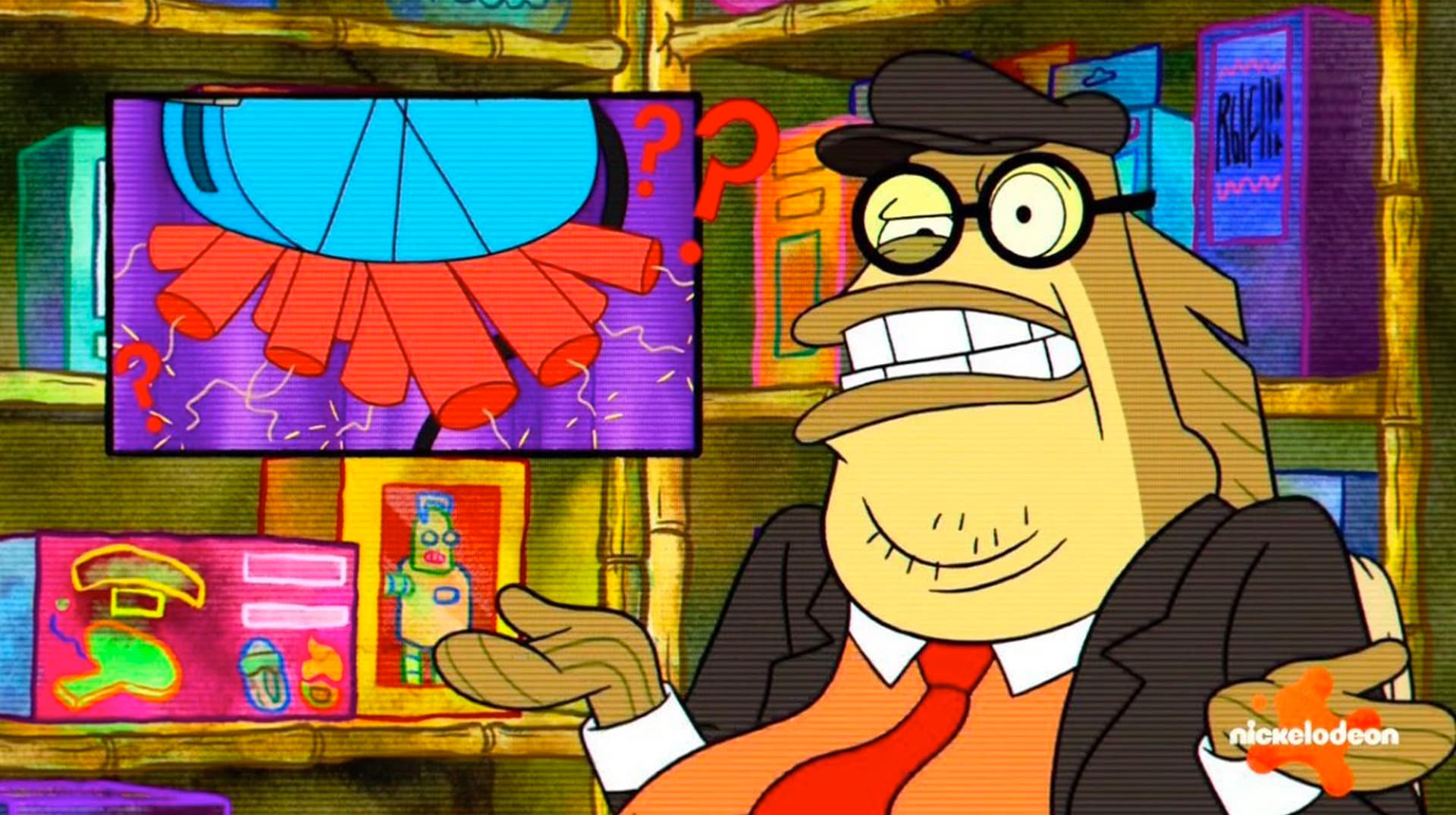 SpongeBob Nostalgia Critic Episode / Bubble Bass Reviews meme template - Bubble Bass Review