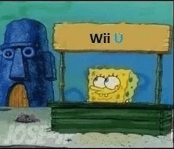 SpongeBob's Hype Stand meme template - SpongeBob's Hype Stand