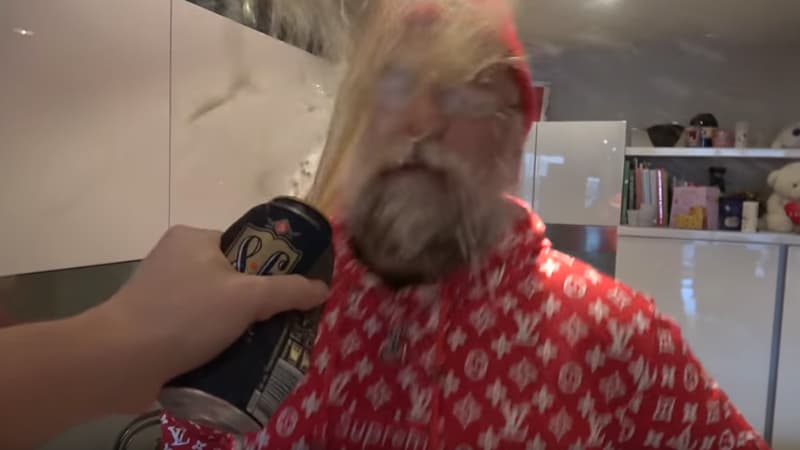 Spraying Beer in Papanomaly's Face meme template - Spraying Beer in Papanomaly's Face