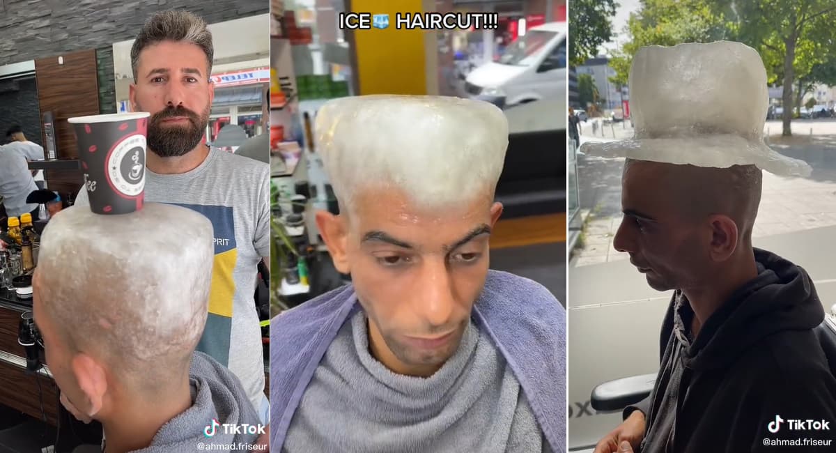 Square Head / Ice Haircut meme template - Square Head