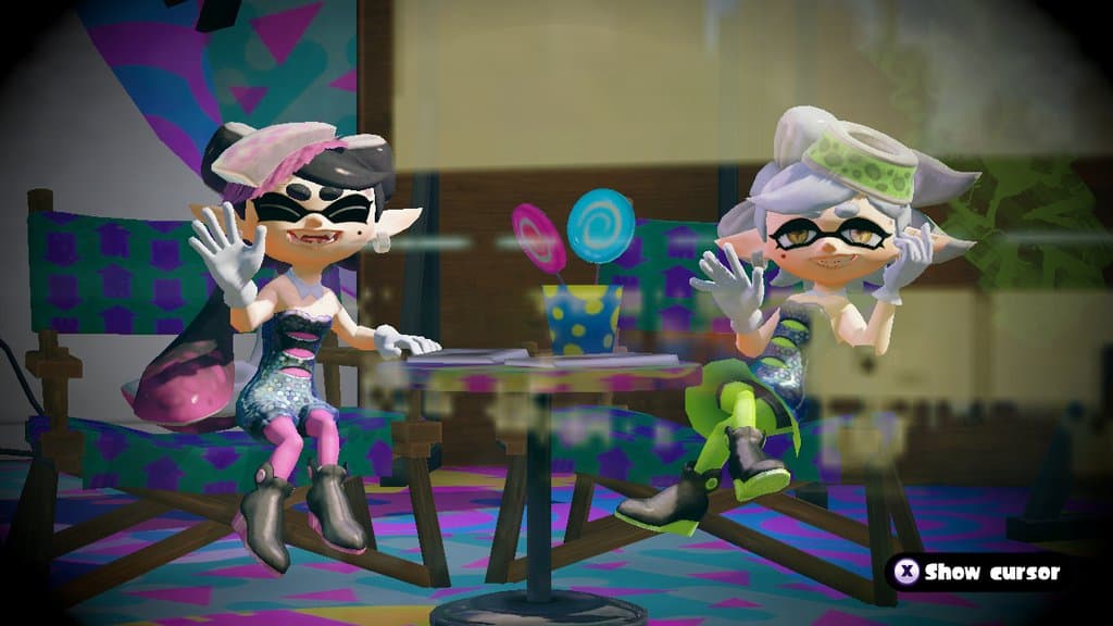 Squid Sisters meme template - Squid Sisters