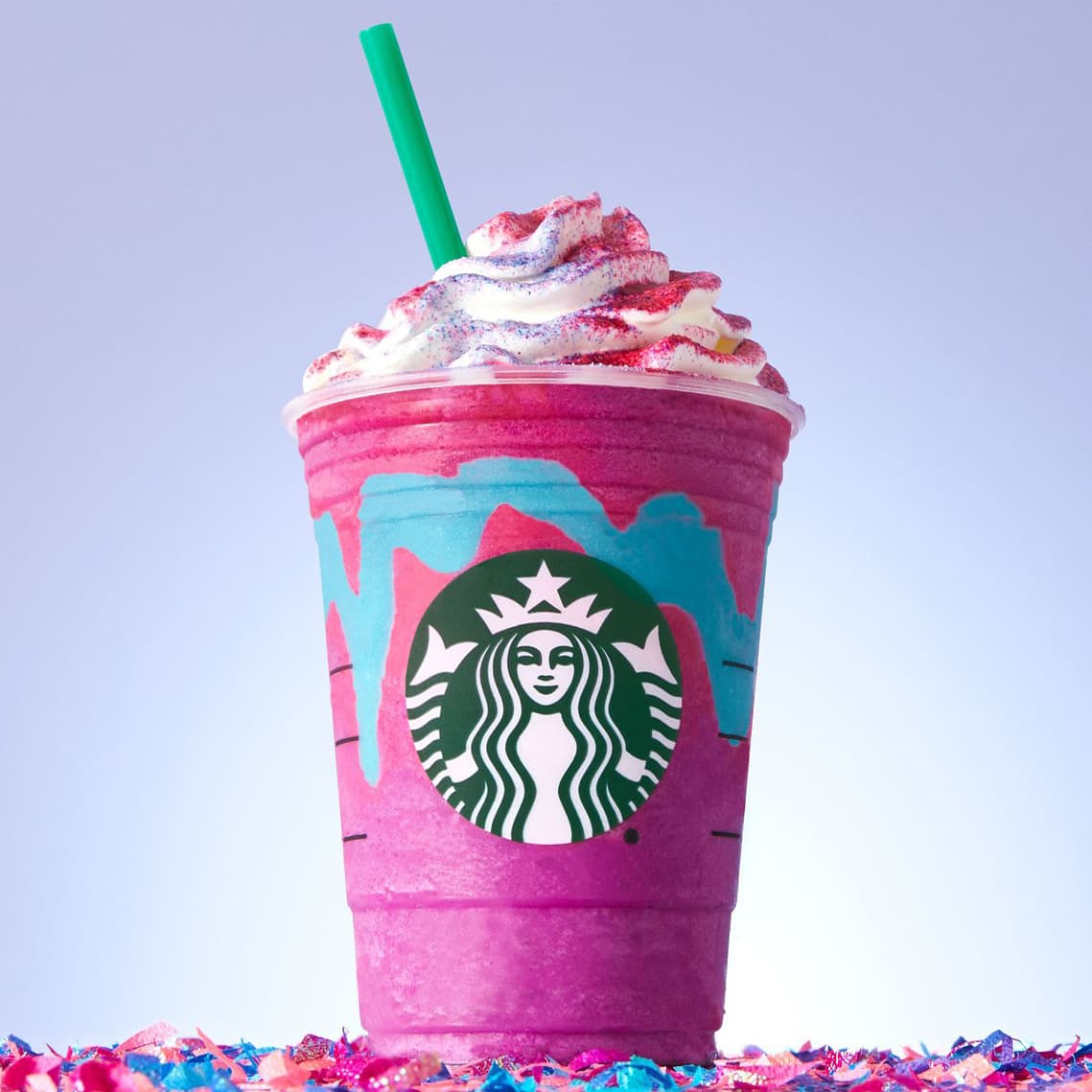 Starbucks' Unicorn Frappuccino meme template - Starbucks Unicorn Frappuccino