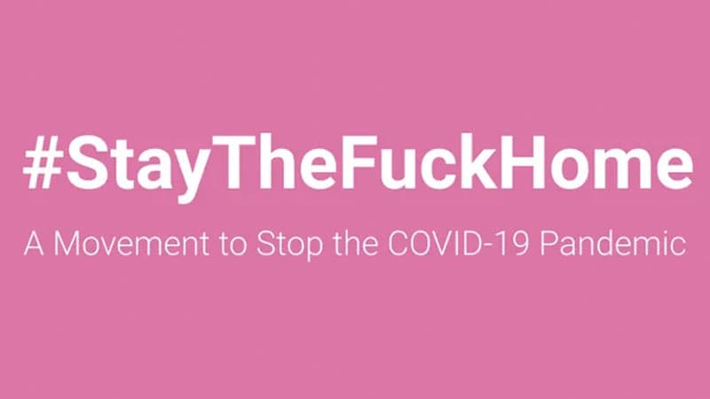 Stay The Fuck Home meme template - Stay The Fuck Home