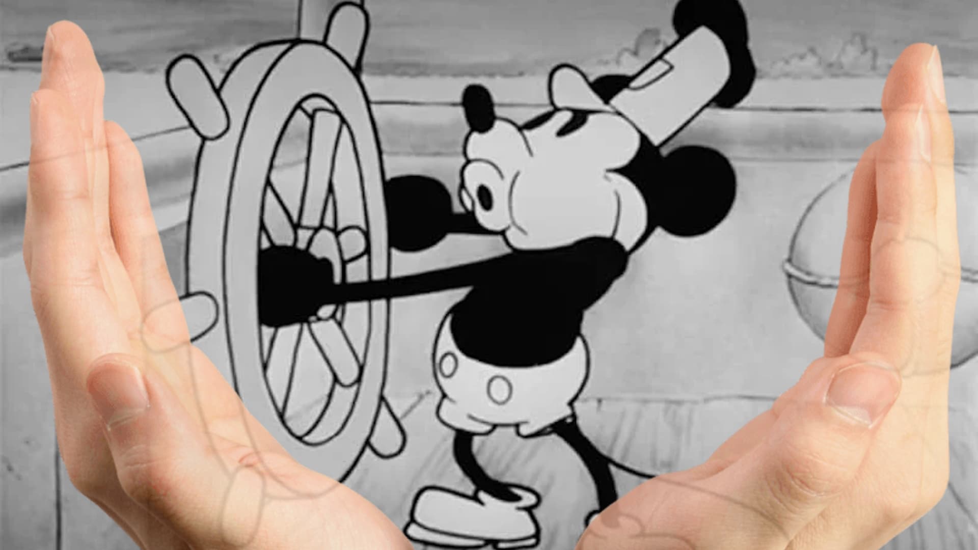 Steamboat Willie Enters Public Domain meme template - Steamboat Willie Maker