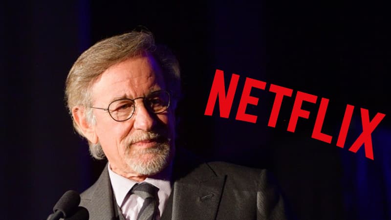 Steven Spielberg vs. Netflix Academy Award Controversy meme template - Steven Spielberg vs Netflix
