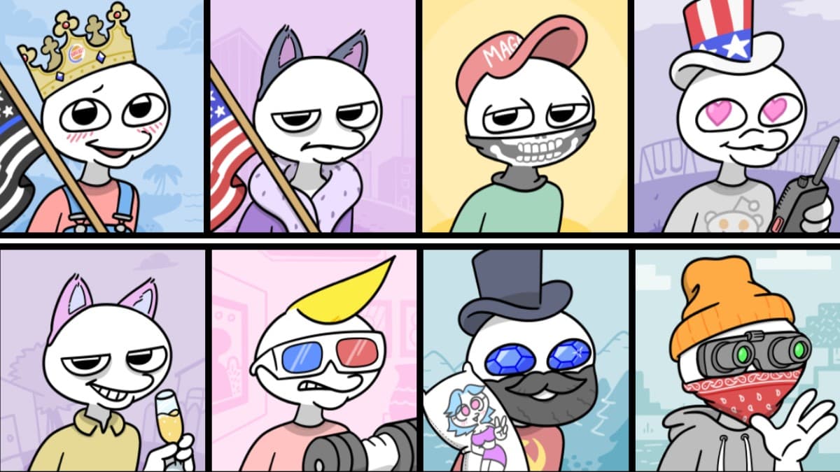 StoneToss Flurk NFT meme template - StoneToss Flurk NFT